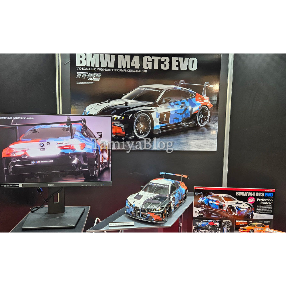 Tamiya RC 58571 BMW M4 GT3 Evo TT-02 RC 1:10 Assembly Kit