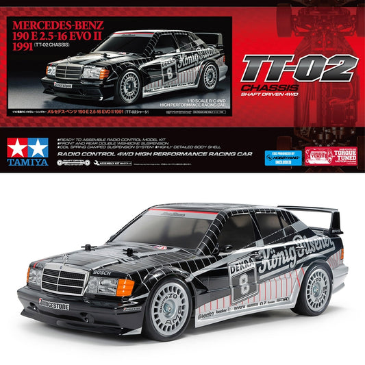 Tamiya RC 58752 Mercedes-Benz 190E 2.5-16 EVO II 1991 1:10 RC Assembly Kit