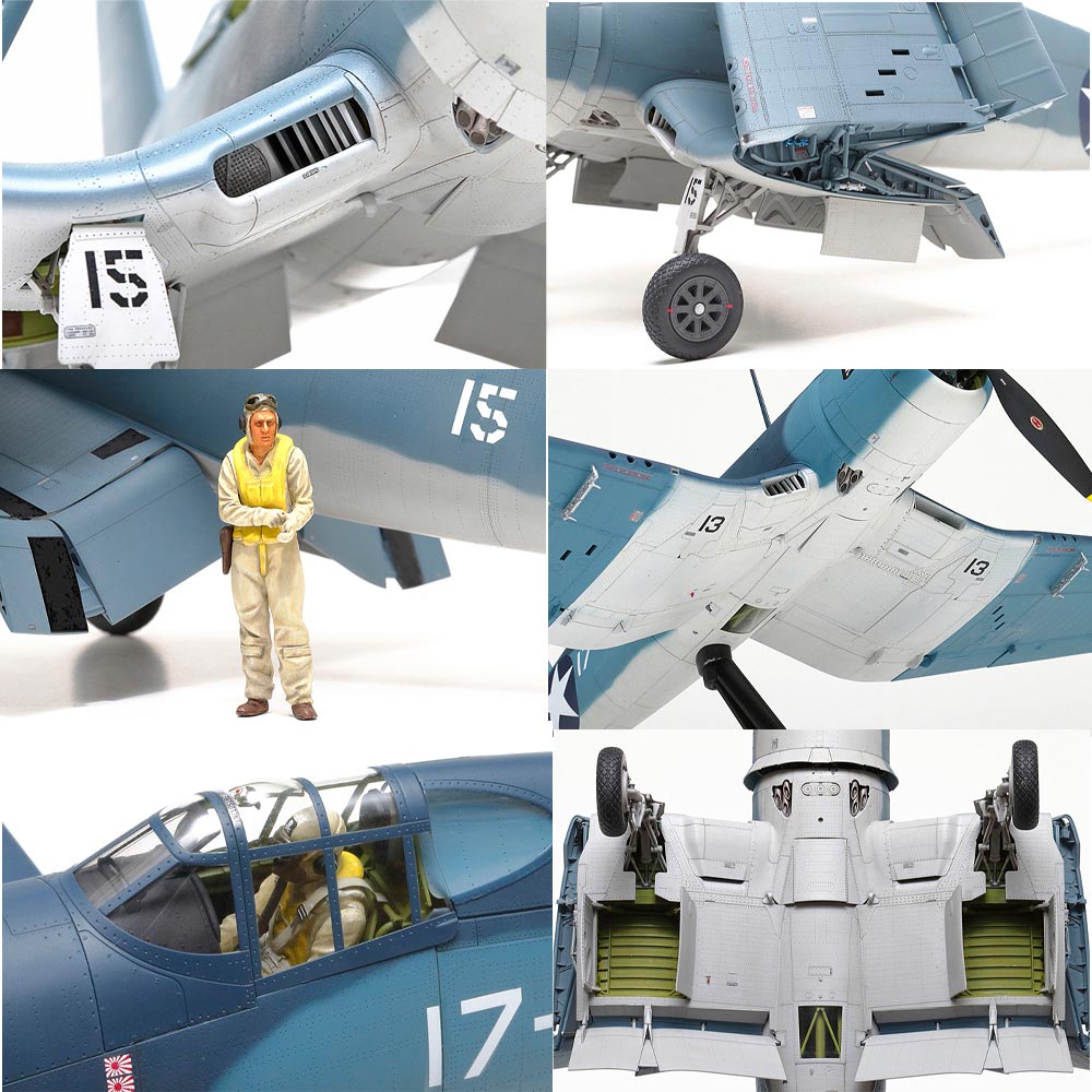 TAMIYA 60324 Vought F4U-1 Corsair Birdcage Aircraft Model Kit 1:32