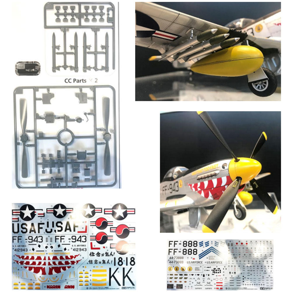 Tamiya 60328 North American F-51D Mustang 1:32 Plastic Model Kit
