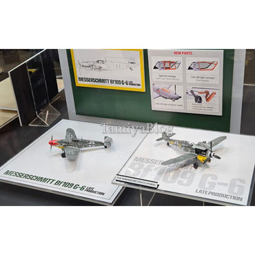 Tamiya 61128 Messerschmitt Bf109 G-6 Late 1:48 Model Kit