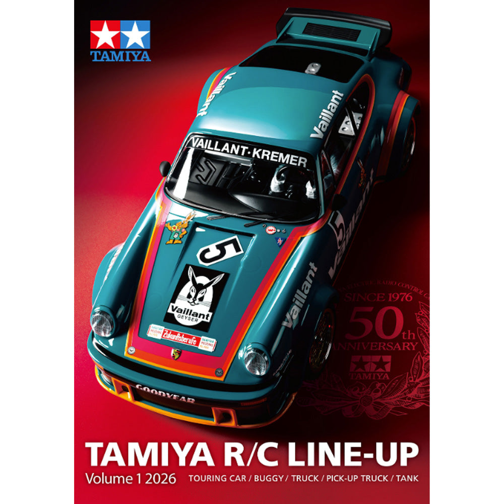 Tamiya RC Line-Up Vol.1 2026 - 50th Anniversary Porsche – Jadlam