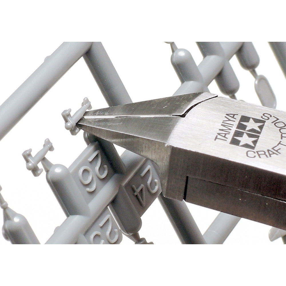 Tamiya 74123 Sharp Pointed Side Cutter (Slim Jaw) Model Kit Tool