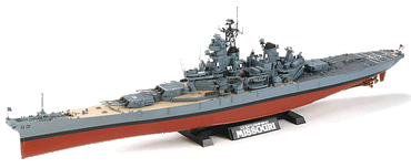 TAMIYA Missouri (c 1991) 1:350 Ship  Model Kit 78029