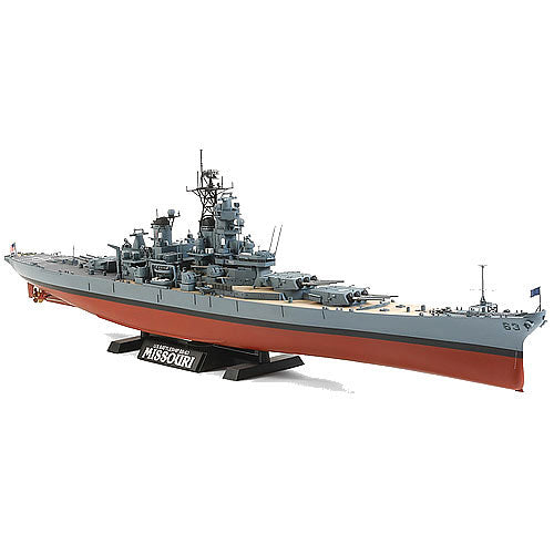 TAMIYA Missouri (c 1991) 1:350 Ship  Model Kit 78029