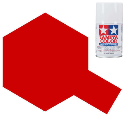 TAMIYA PS-15 Metallic Red Polycarbonate Spray Paint 100ml Lexan RC Car Body