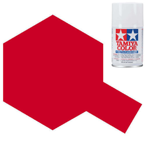 TAMIYA PS-37 Translucent Red Polycarbonate Spray Paint 100ml Lexan RC Car Body