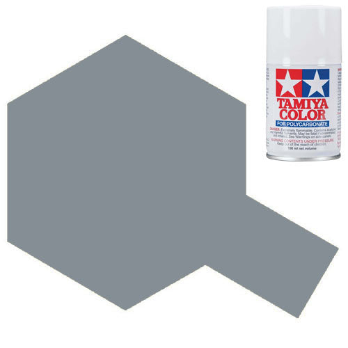 TAMIYA PS-63 Bright Gun Metal Polycarbonate Spray Paint 100ml Lexan RC Car Body