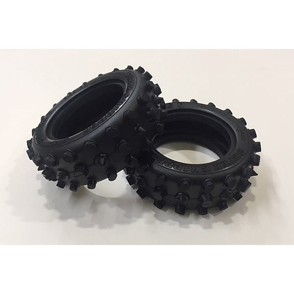TAMIYA Hot Shot/Bigwig/Boomerang/Super Sabre, 9805110/19805110 Front Tyres/Tires