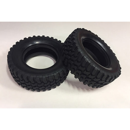 Tamiya 58204 Blazing Star/Toyota FJ Cruiser, 9805561/19805561 Tyres/Tires 2 Pcs.
