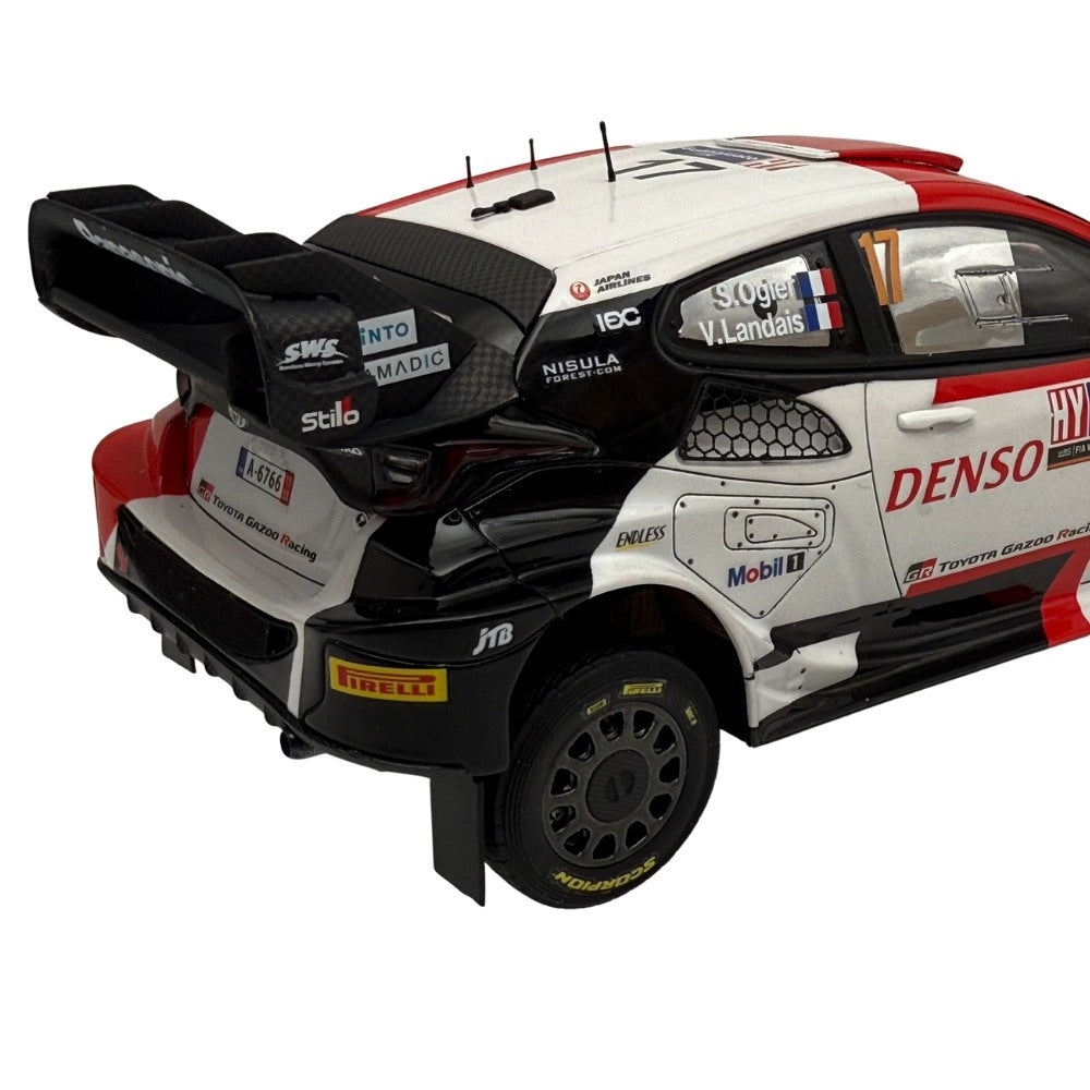 Belkits 026 Toyota GR Yaris Rally Guanajuato Mexico Winner 2023 1:24 Model Kit