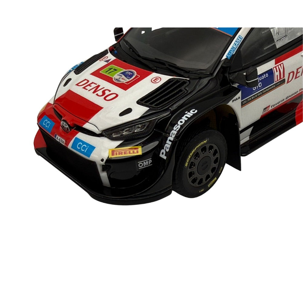 Belkits 026 Toyota GR Yaris Rally Guanajuato Mexico Winner 2023 1:24 Model Kit