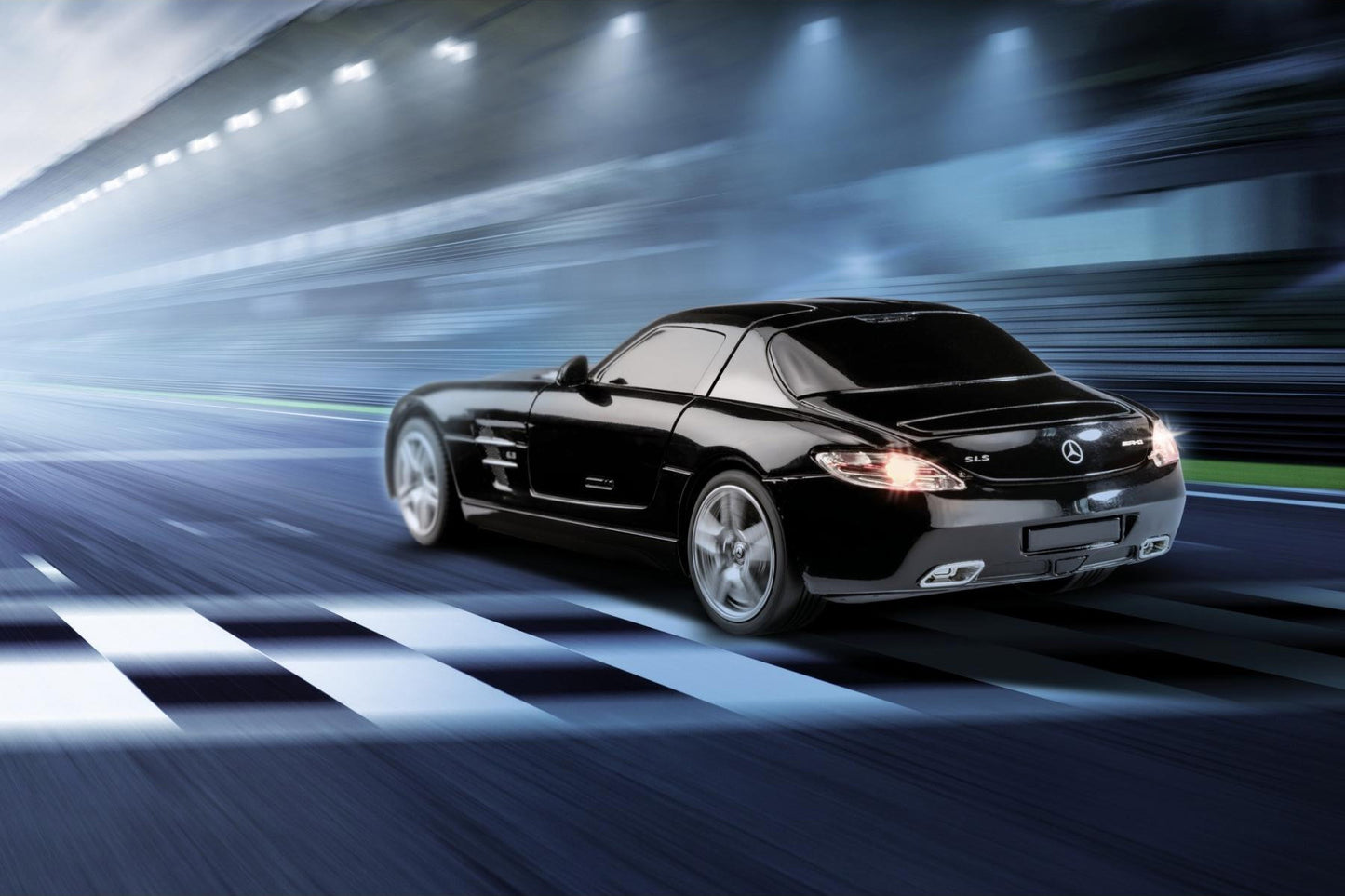 Carson C404310 Mercedes-Benz SLS AMG 2.4GHz 100% RTR Black 1:24 RC Car