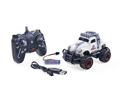 Carson C404317 1:32 Volkswagen Beetle Rally 2.4GHz RTR White RC Truck