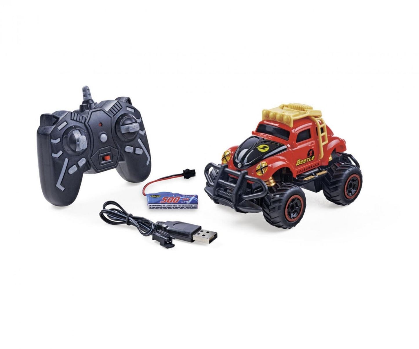 Carson C404318 1:32 Volkswagen Beetle 2.4GHz RTR Red RC Truck