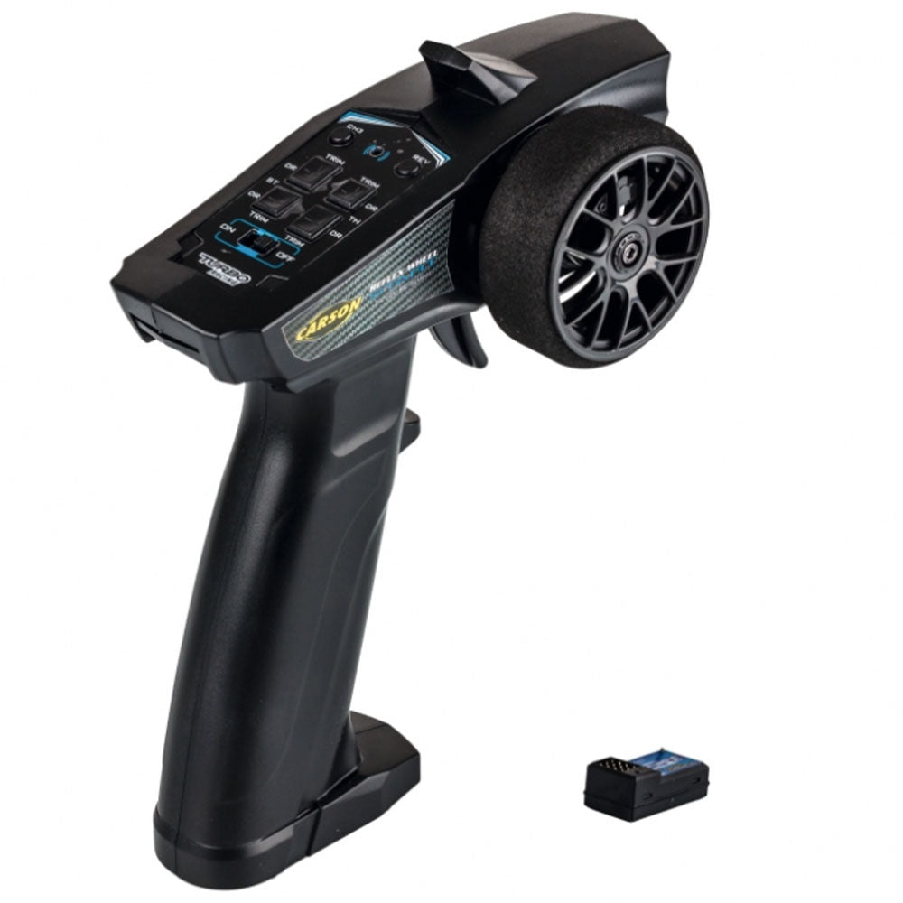 Carson Reflex Wheel Start Radio 2.4G Radio Black  C500102