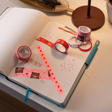 Legami Tape by Tape Dispenser of Sticky Tapes - Teddy Bear