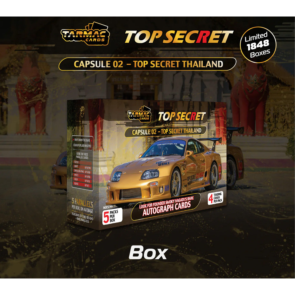 Tarmac Cards: Top Secret Capsule 02 - Top Secret Thailand - Box