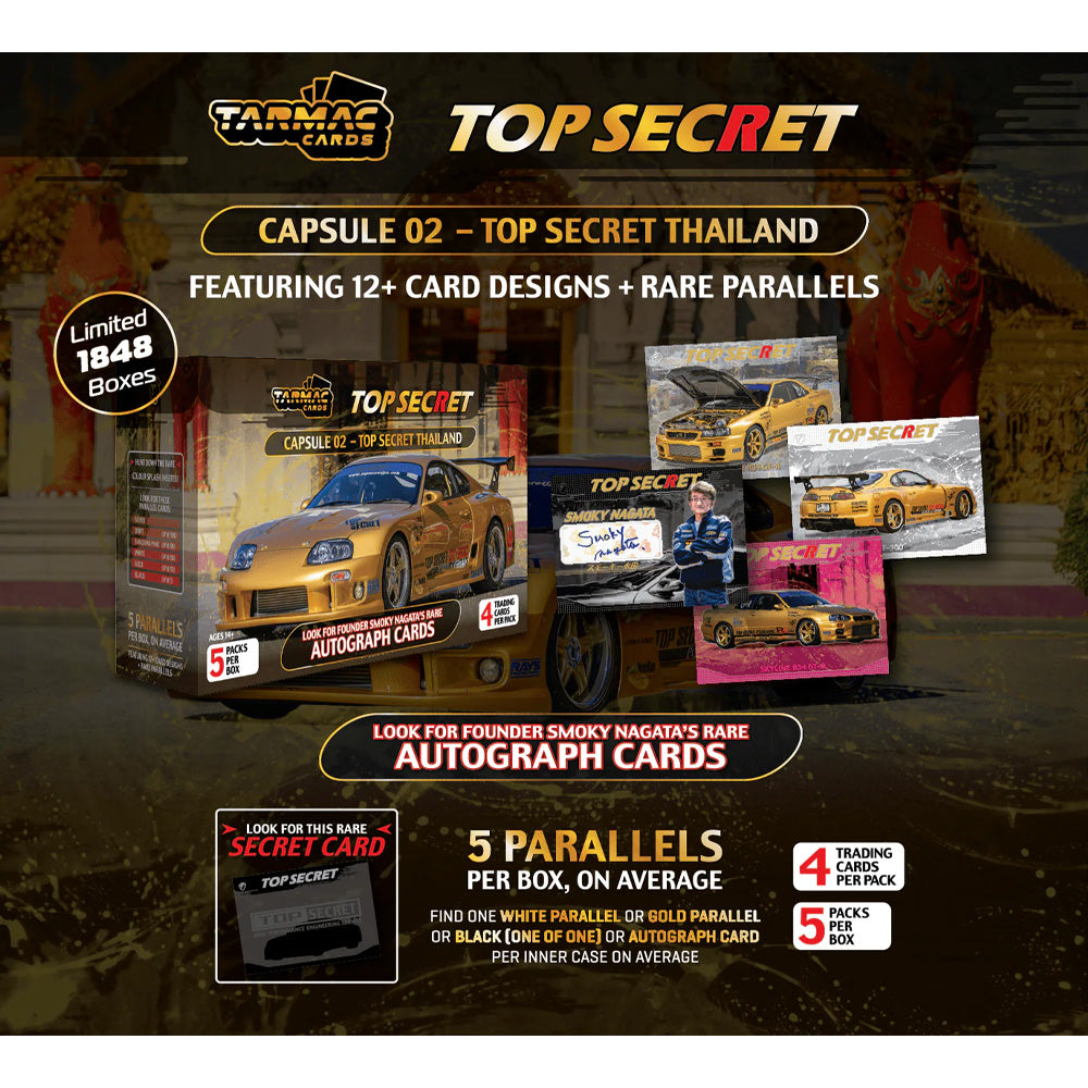 Tarmac Cards: Top Secret Capsule 02 - Top Secret Thailand - Box