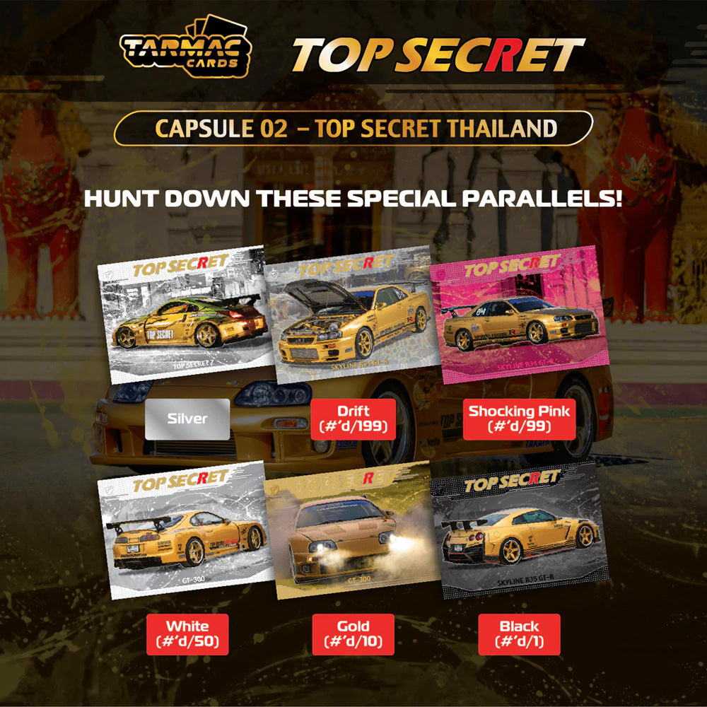 Tarmac Cards: Top Secret Capsule 02 - Top Secret Thailand - Box