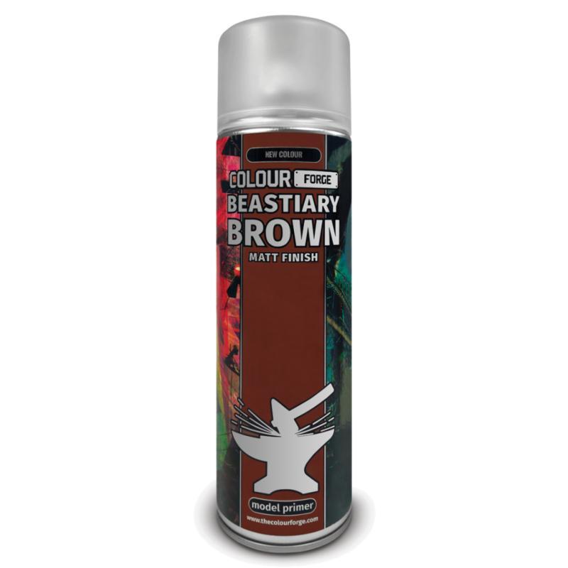 Colour Forge Beastiary Brown Spray Primer Paint 500ml