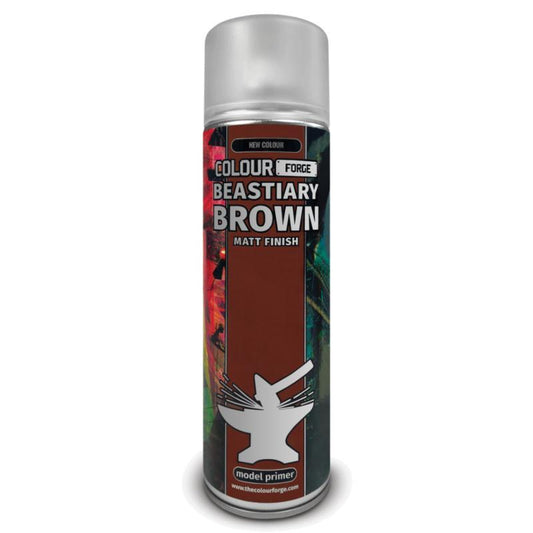 Colour Forge Beastiary Brown Spray Primer Paint 500ml