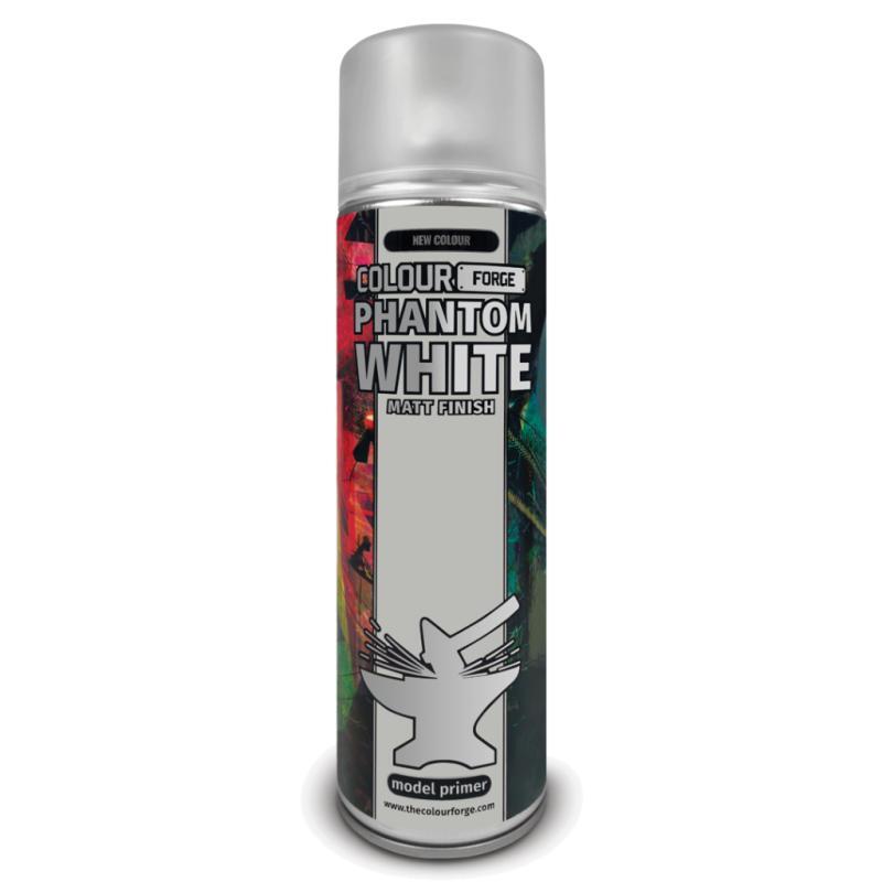 Colour Forge Phantom White Spray Primer Paint 500ml