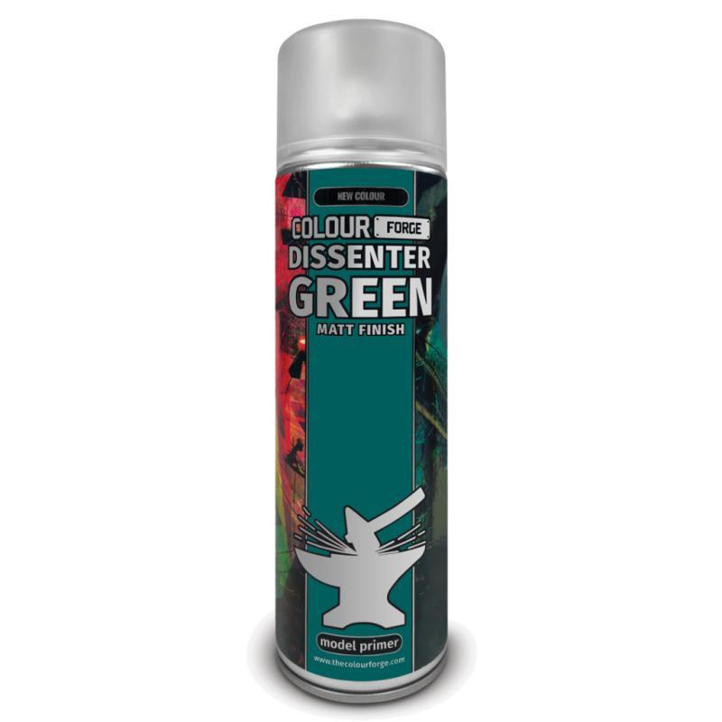 Colour Forge Dissenter Green Spray Primer Paint 500ml