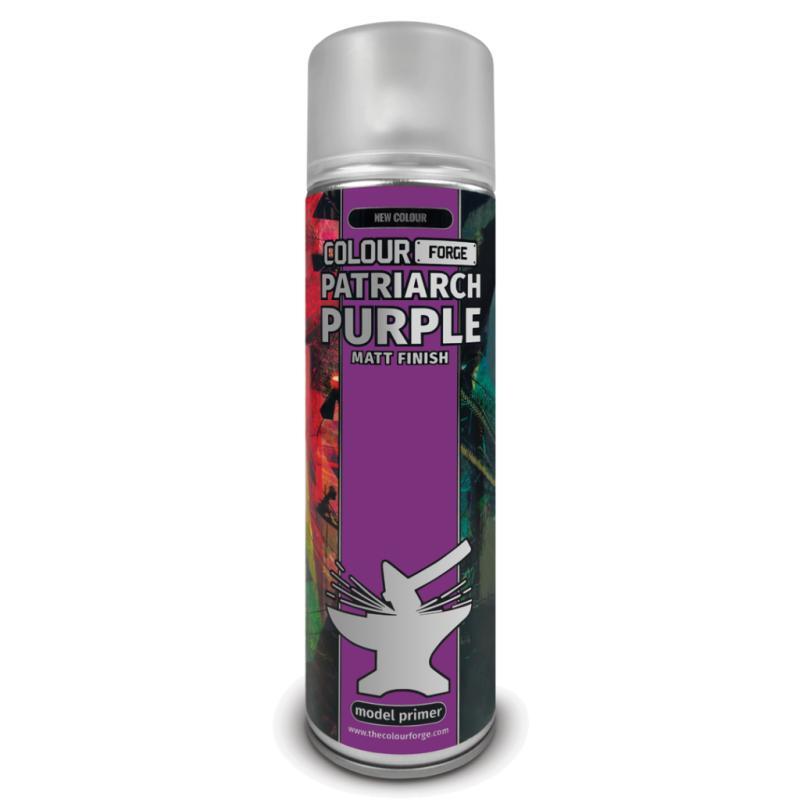 Colour Forge Patriarch Purple Spray Primer Paint 500ml