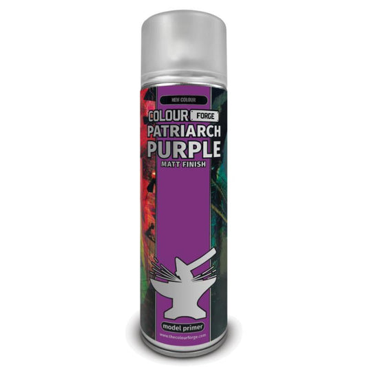 Colour Forge Patriarch Purple Spray Primer Paint 500ml