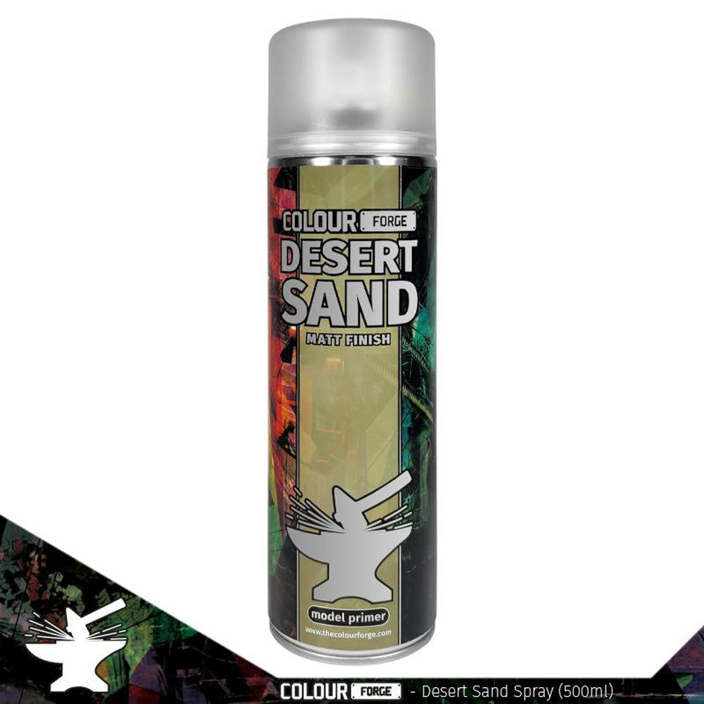 Colour Forge Desert Sand Spray Primer Paint 500ml