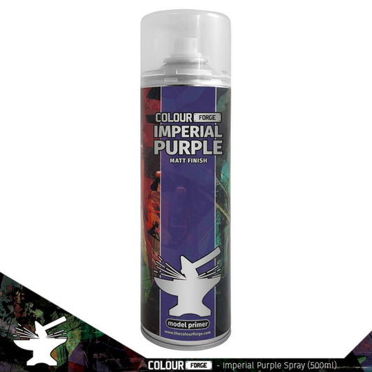 Colour Forge Imperial Purple Spray Primer Paint 500ml