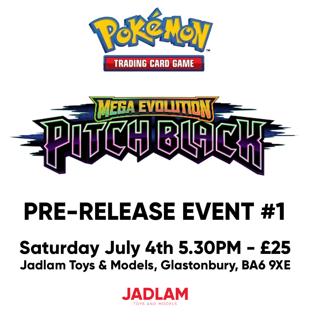 Pokemon TCG Pitch Black Pre-Release - July 4th 5.30PM - Jadlam Toys & Models