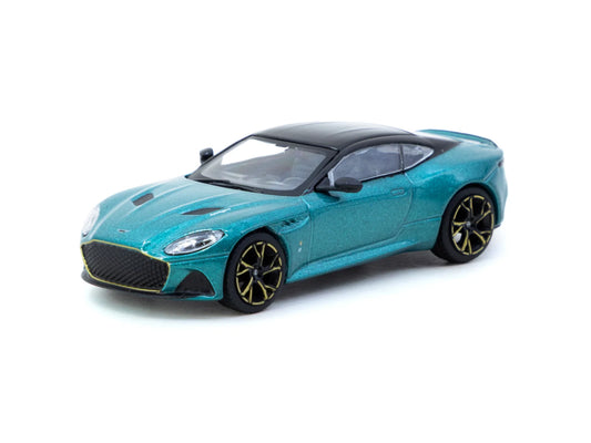 Tarmac Works Aston Martin DBS Superleggera Green Metallic 1:64 Car 64G004GR