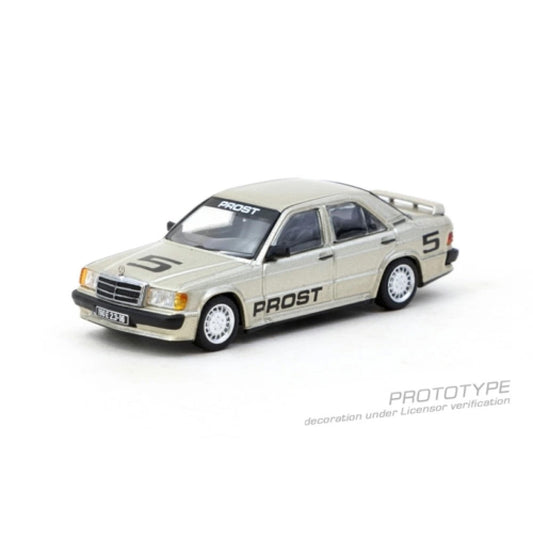 Tarmac Works Mercedes-Benz 190E Race of Champions 1984 Alain Prost 1:64 Diecast