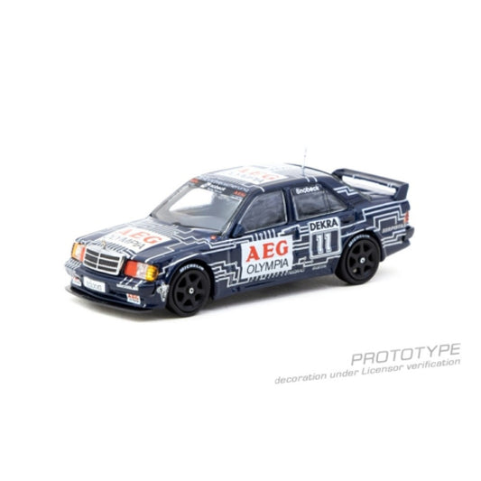 Tarmac Works Mercedes-Benz 190E 2.5-16 EVO 1 DTM 1989 D.Snobeck 1:64 Diecast Car