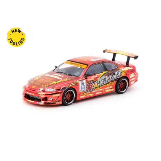 Tarmac Works 1:64 Vertex Ridge TE3006 Soarer Chrome Red Special Edition