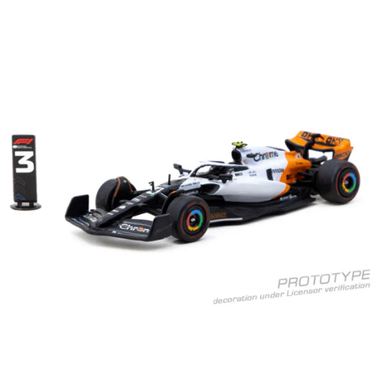 Tarmac McLaren MCL60 Spanish GP 2023 Lando Norris 1:64 Diecast Car