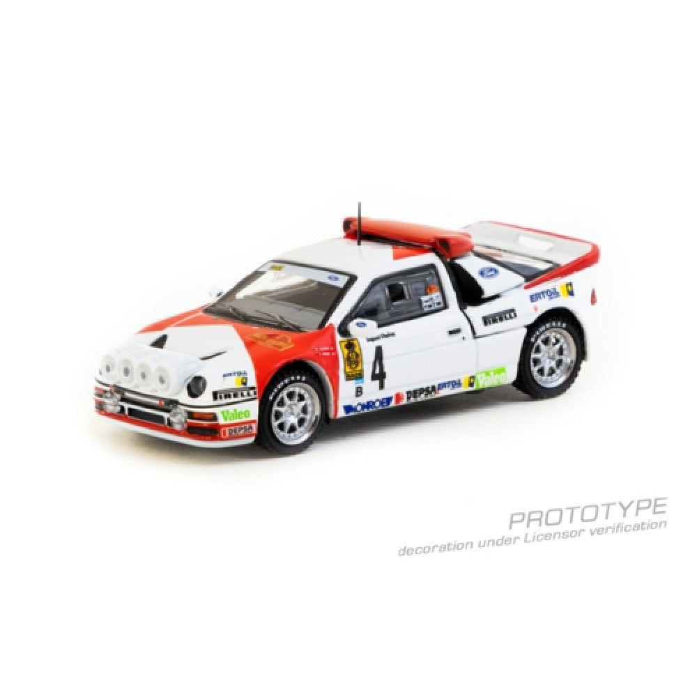 Tarmac Works Ford RS200 Rallye Catalunya 1986 1:64 Diecast Car
