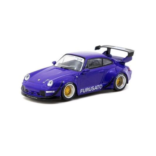 Tarmac Works RWB 993 Furusato Model Car Plus Cards Set 1:64 64TL017FU