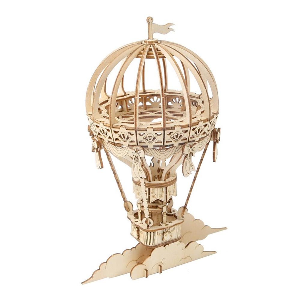 ROBOTIME Rolife Hot Air Balloon Wooden Model Kit TG406