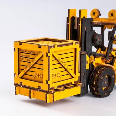 ROBOTIME ROKR Forklift Wooden Model Kit TG413K