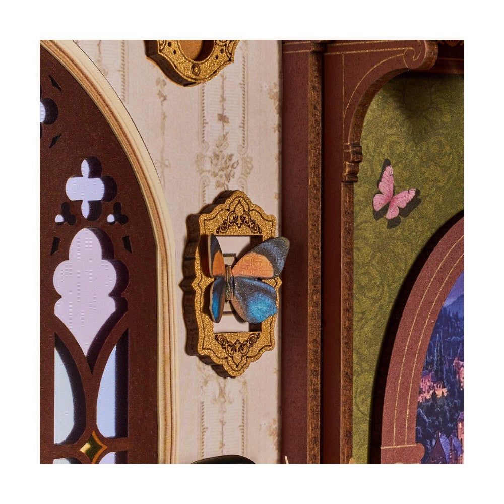 Rolife Magic Fantasy Corner Book Nook DIY Shelf Insert TGB14