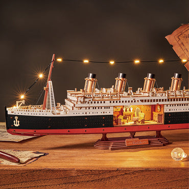 Rolife 1912 Eternal Atlantic Voyager Liner 3D Wooden Model Kit TGL02