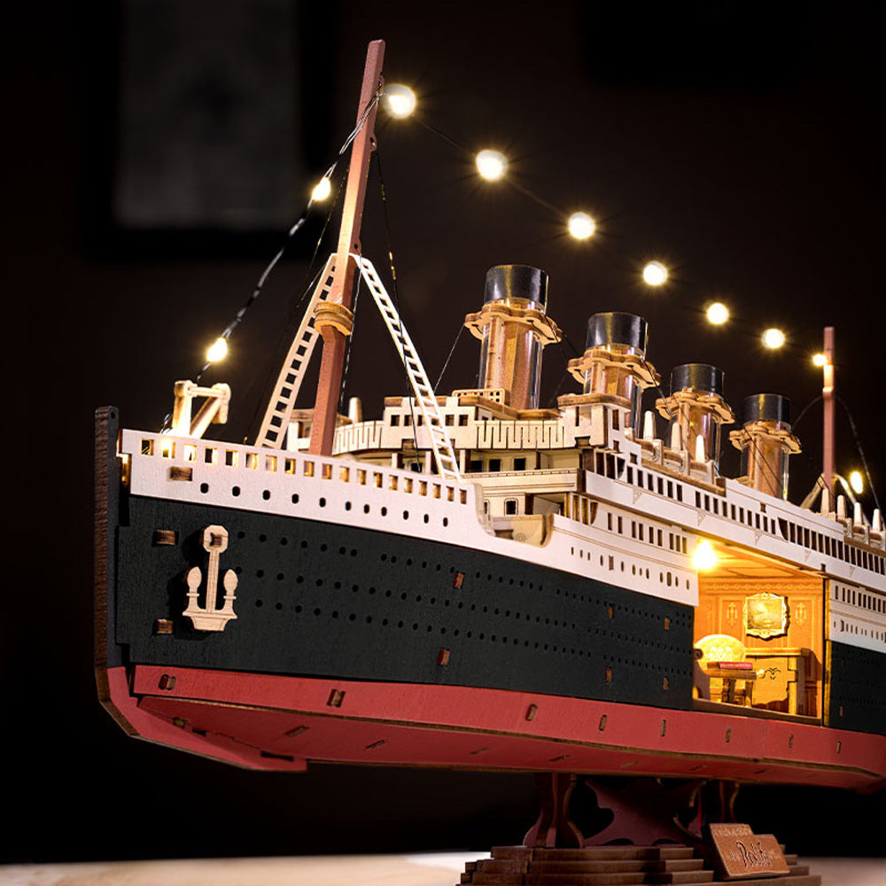Rolife 1912 Eternal Atlantic Voyager Liner 3D Wooden Model Kit TGL02