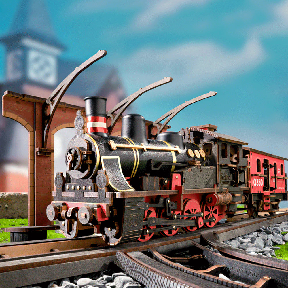 Rolife Steam Journey DIY Wooden Model Kit 3D Puzzle TGS01