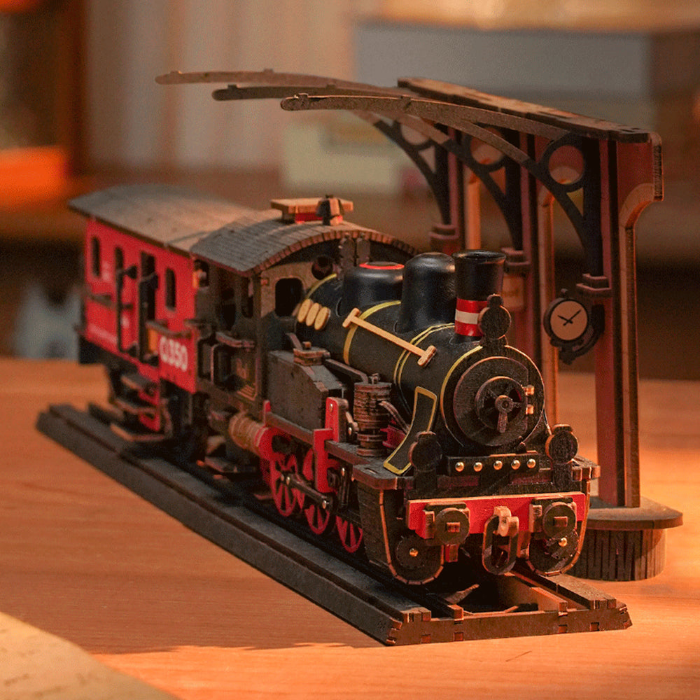 Rolife Steam Journey DIY Wooden Model Kit 3D Puzzle TGS01