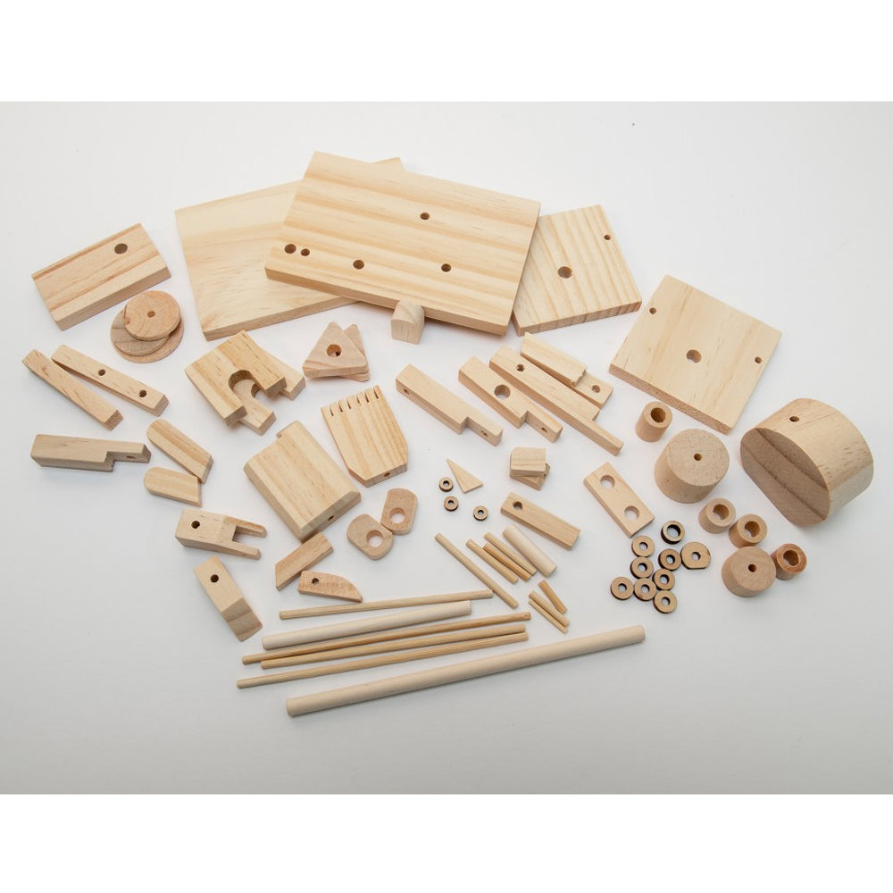 Timberkits Drummer Wooden Mechanical Model Kit