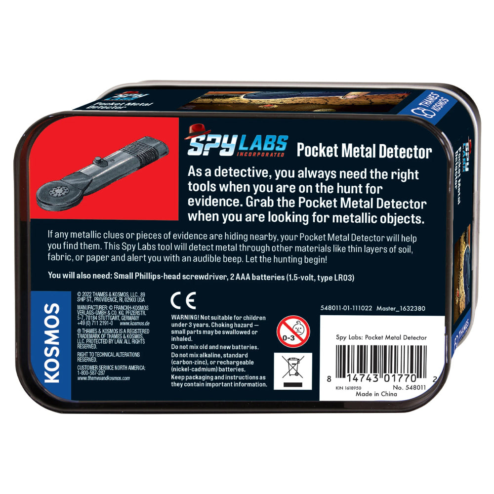 Spy Labs: Pocket Metal Detector 548011 Thames & Kosmos