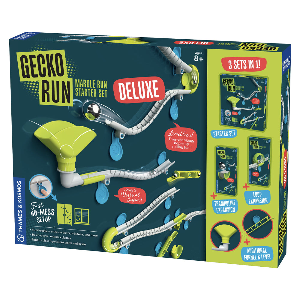 Gecko Run: Marble Run Deluxe Kit 550206 Thames & Kosmos